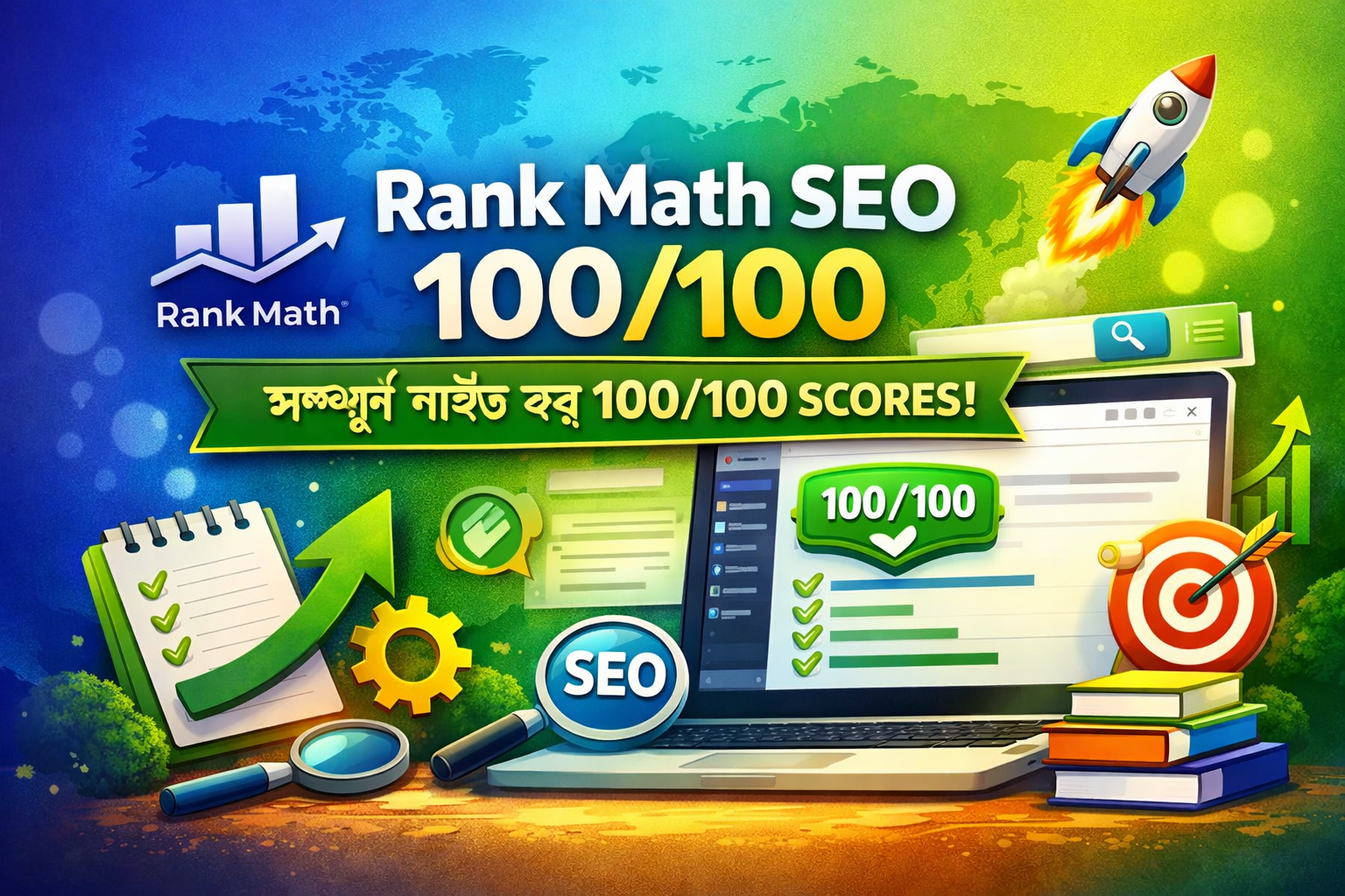 Rank Math SEO 100/100